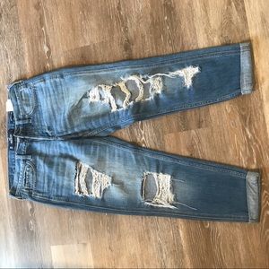 Hollister low rise boyfriend jeans